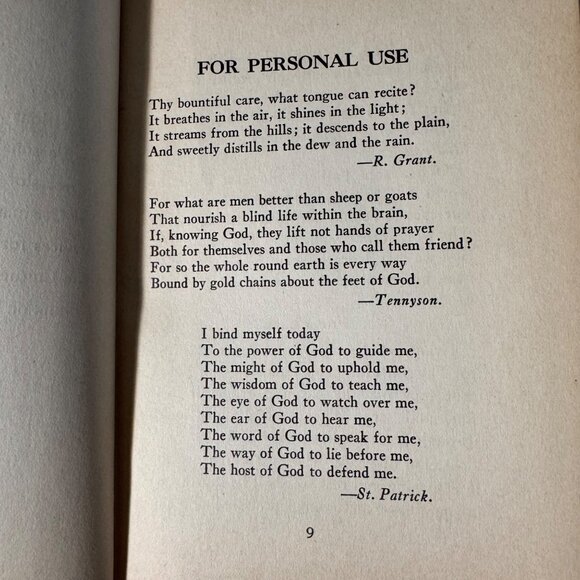 Immateria Medica Hardcover 1st Edition 1934 Rev Thomas C Marshall Chaplin Prayer - Picture 8 of 14